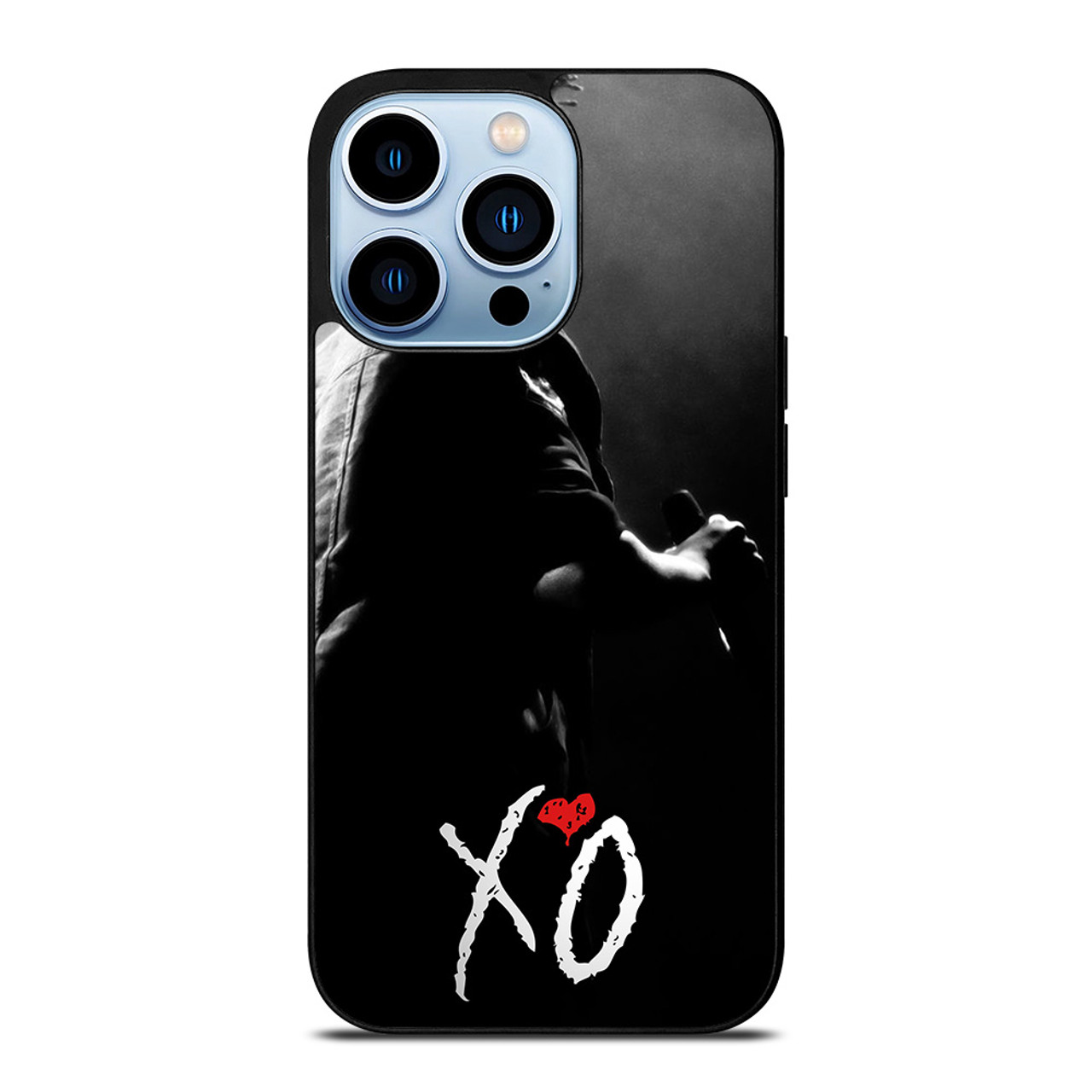 The Weeknd Logo Xo Kisses Red Spiral Notebook